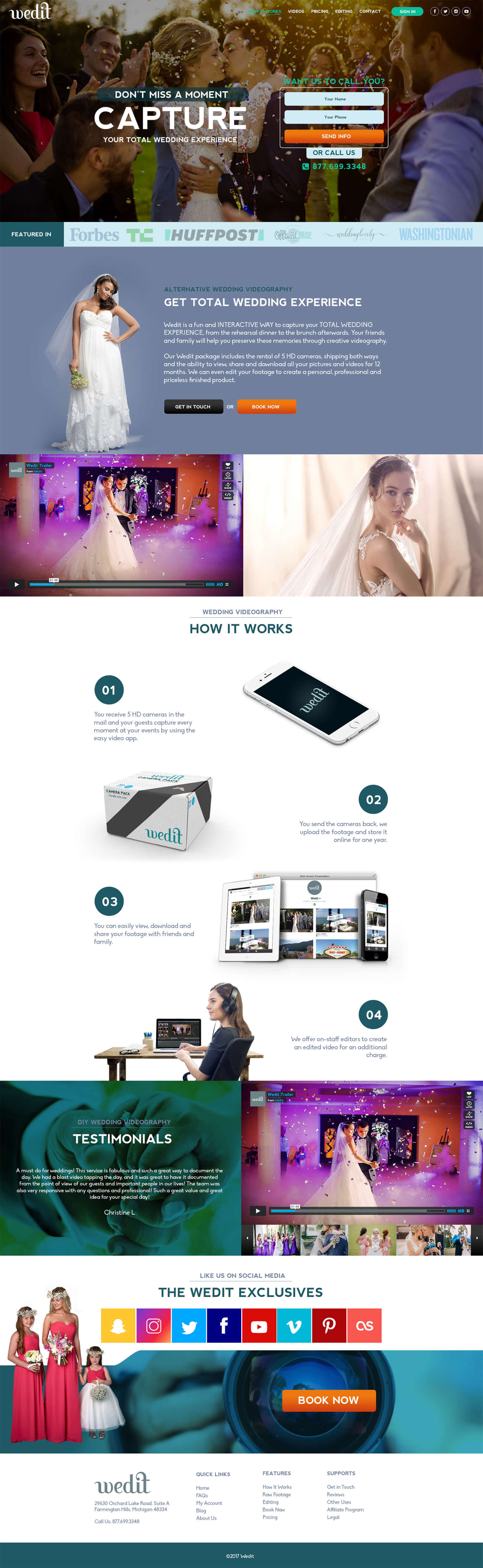 Web page design