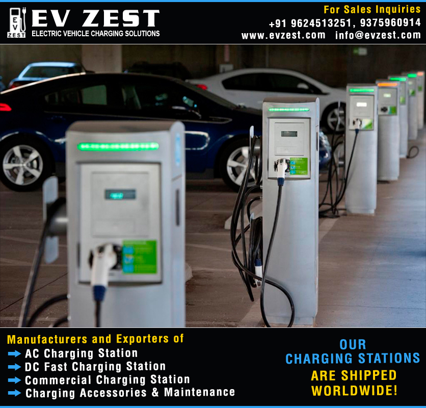 Electric Vehicle Charging Station manufacturers exporters suppliers distributors dealers in India