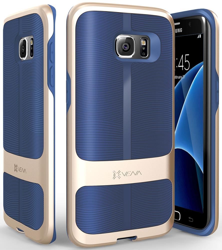 VALLURE HYBRID BUMPER FRAME (PC + TPU) CASE FOR SAMSUNG GALAXY S7 EDGE