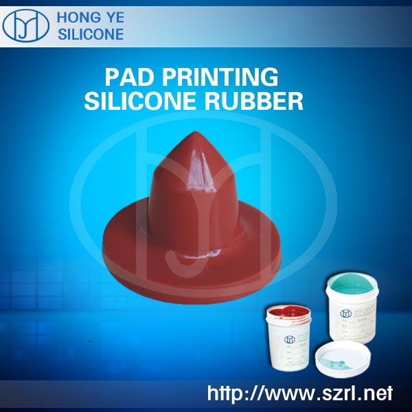 Printing silicone