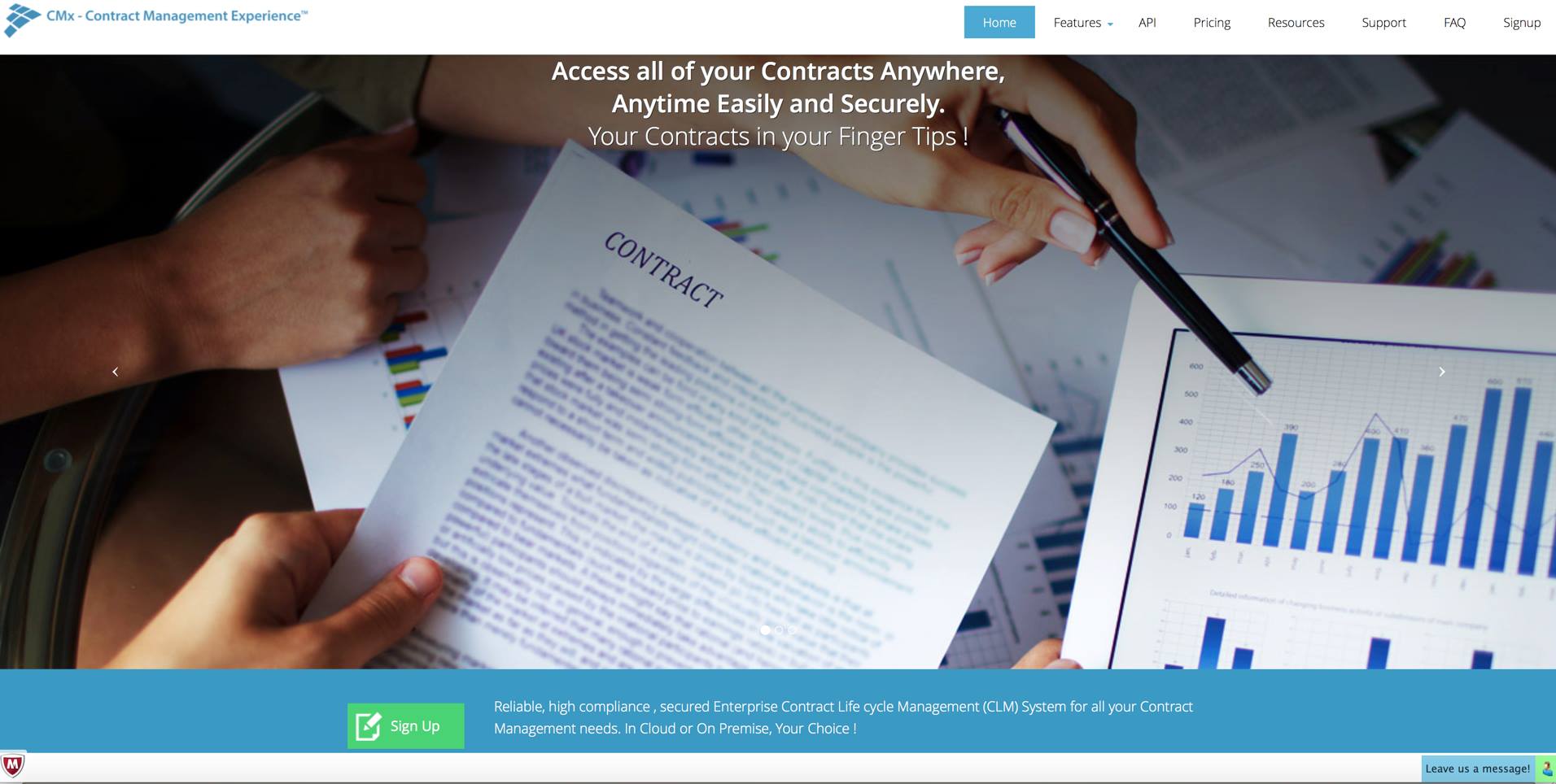 Use the right contract management tools that matters the most. 