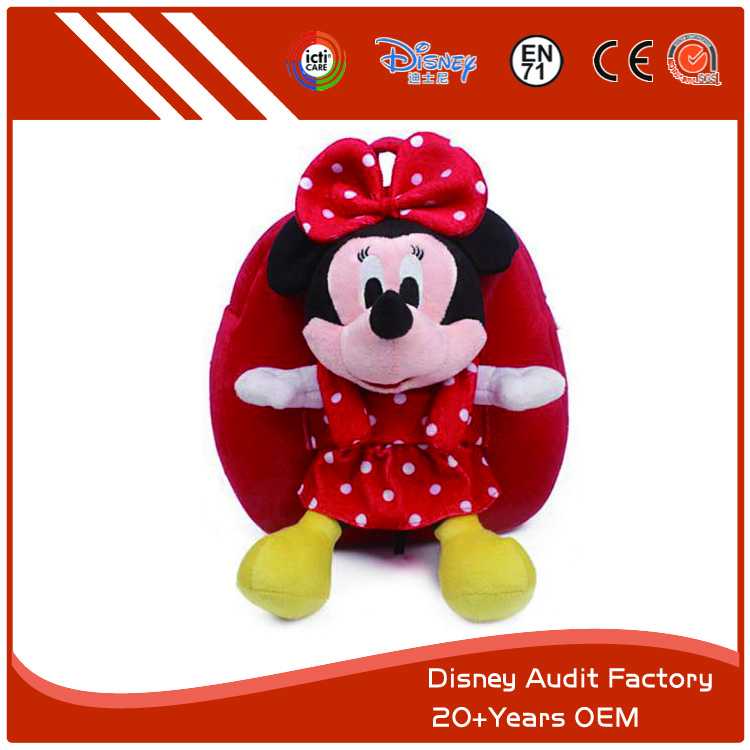 Plush Minnie Backpack