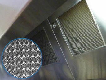 Honeycomb Range Hood Filter