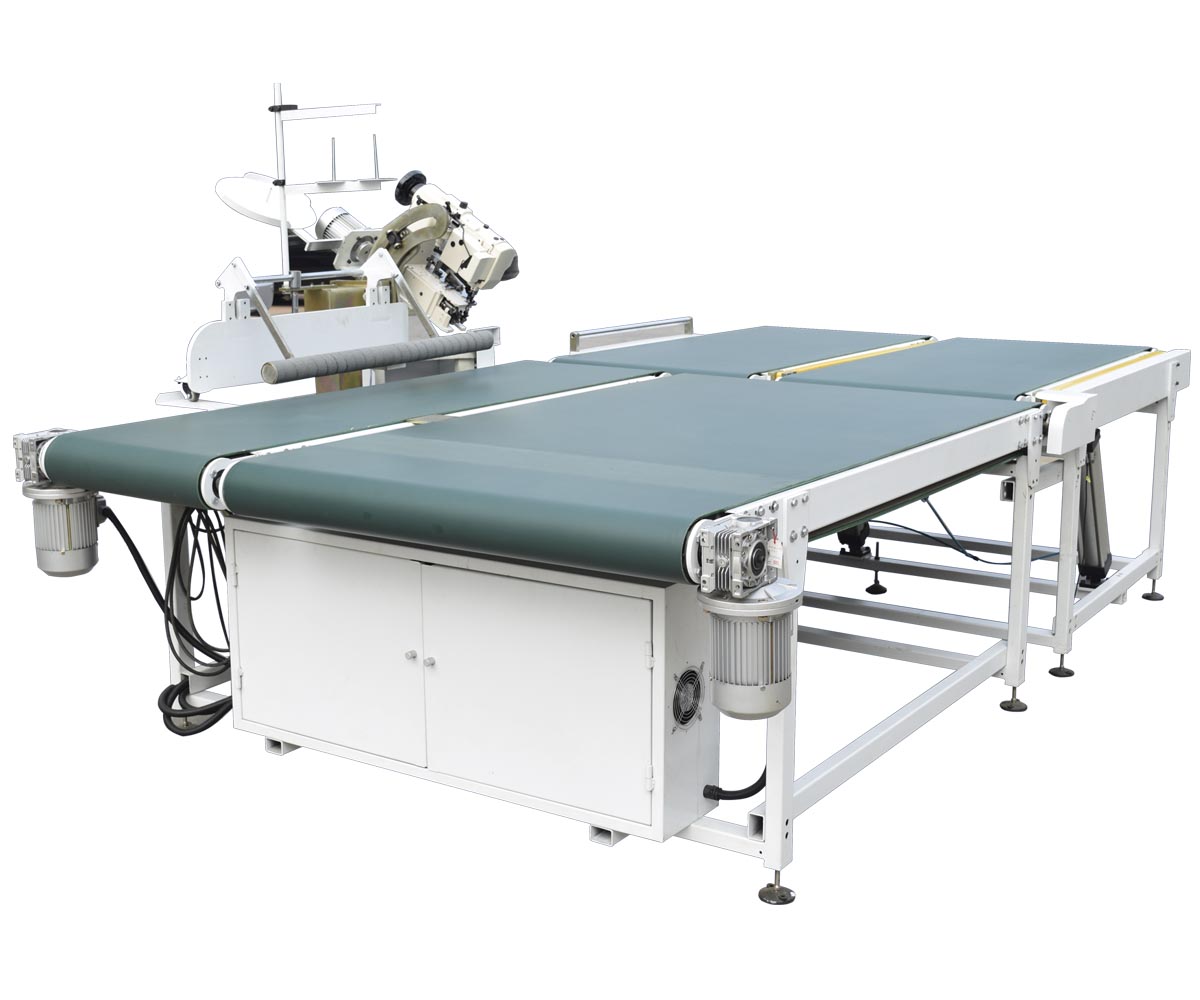 Automatic mattress tape edge machine
