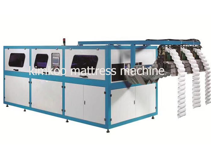 Pocket spring assembly machine