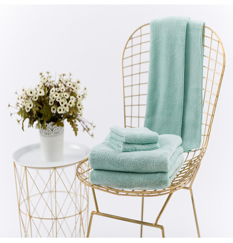 Coral fleece household towel