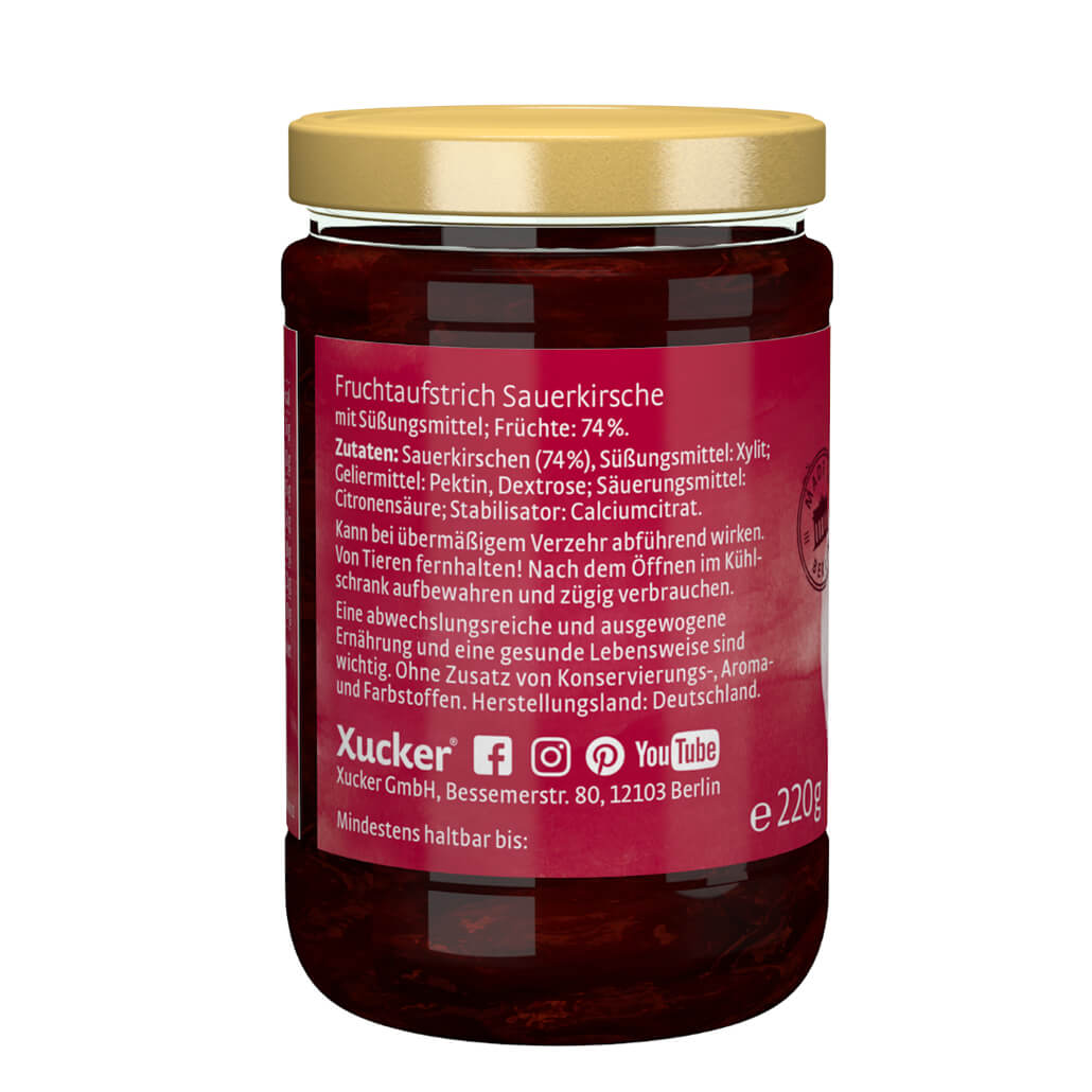 Xucker zuckerfreie Marmelade