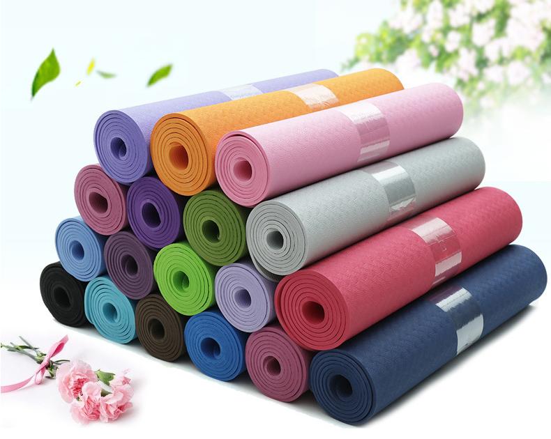 Custom Label Exercise Mat For Yoga Pilates,Eco Friendly Yoga Mat