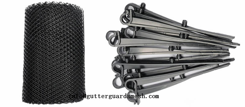 plastic gutter mesh