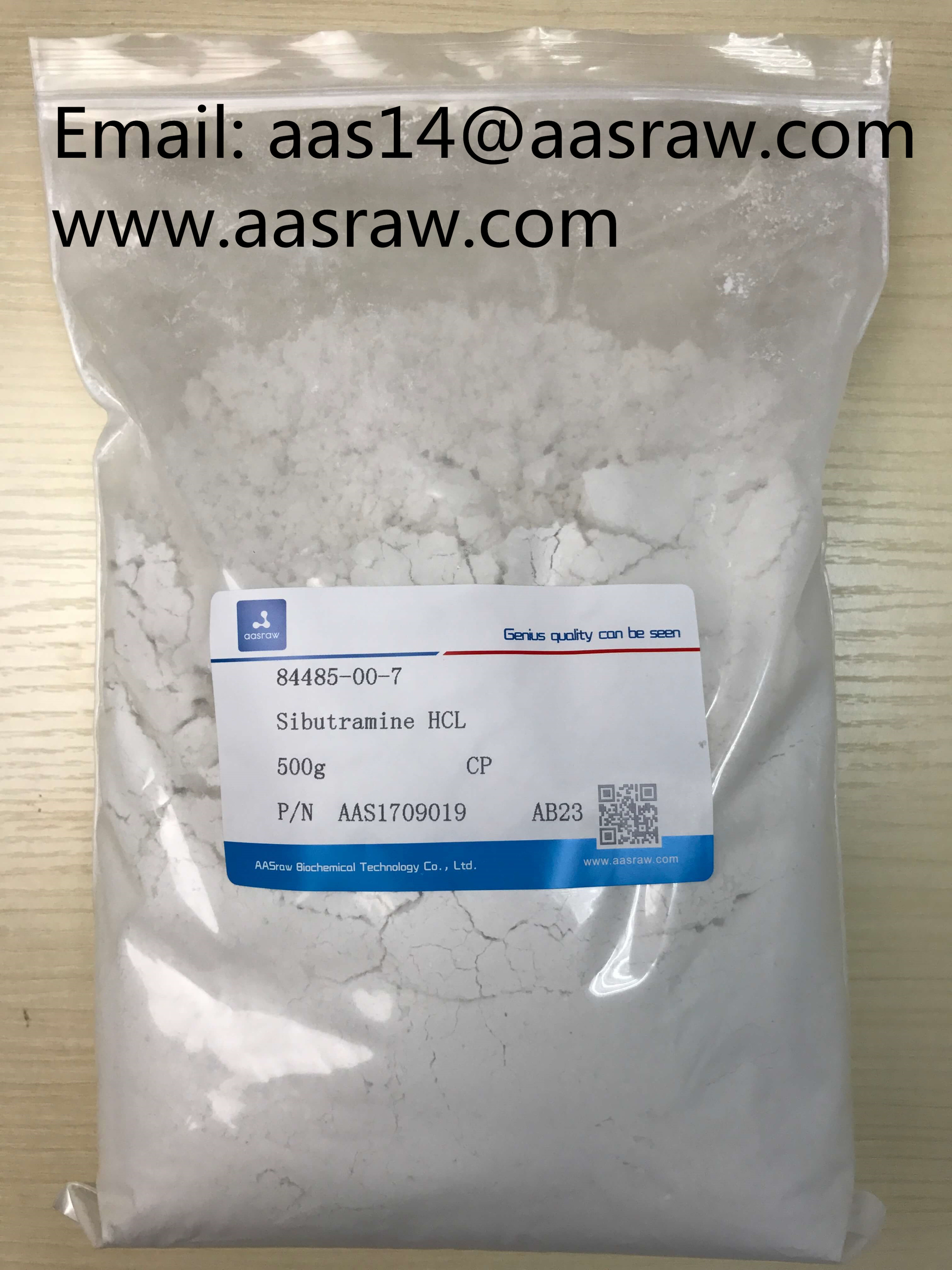99% Raw Sibutramine HCL (meridia) powder supplier CAS 84485-00-7  AASraw Fat Loss powder slimming powder 