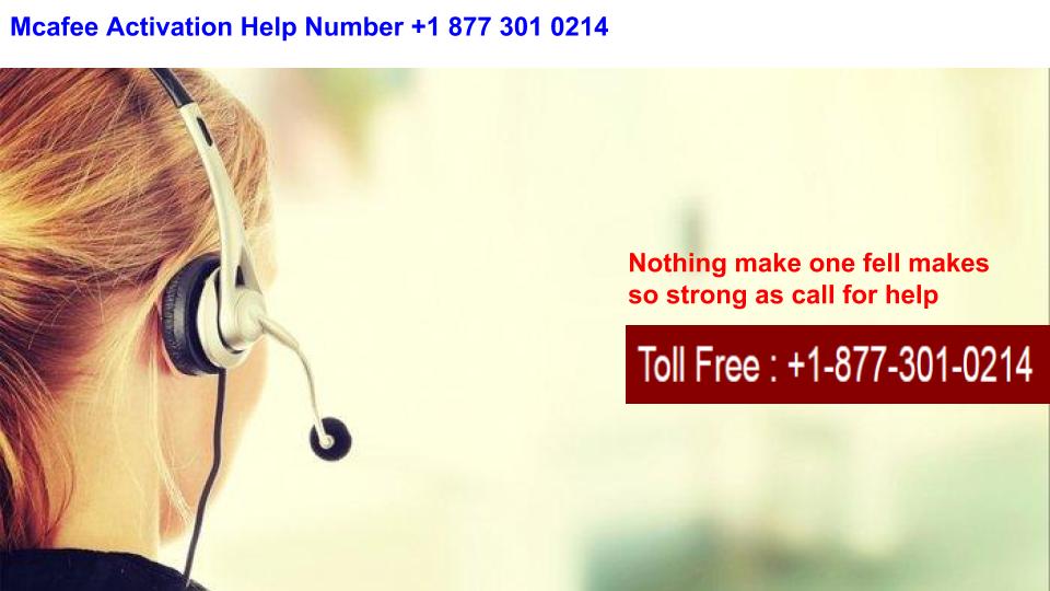 Mcafee Activation Help Support Number 