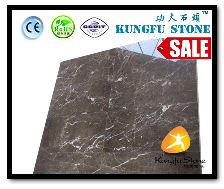 Chinese Coffee Brown Marble Floor