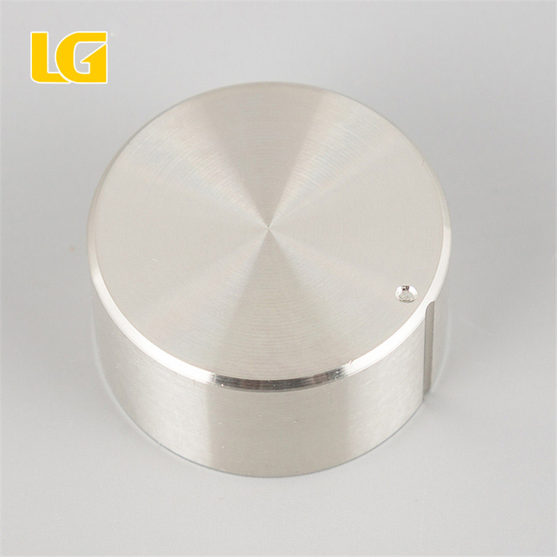 ISO9001 OEM China Round aluminum alloy gas cooker knob with low price,OEM aluminum alloy gas cooker knob,plastic metal hybrid insulation cooker knob