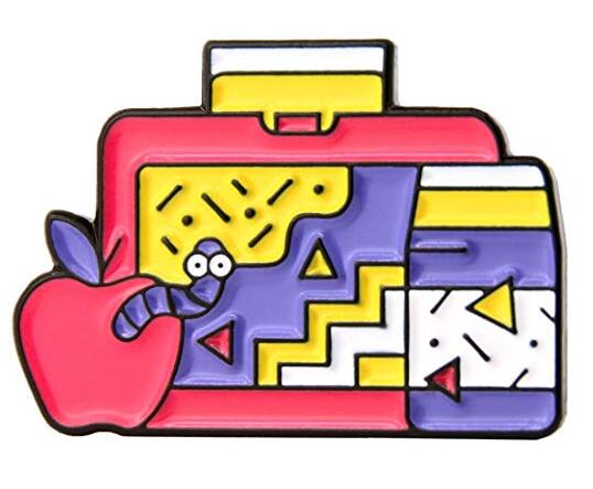 GS-JJ Cute Bread Machine Enamel Lapel Pin