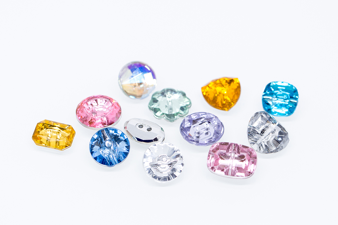 acrylic buttons