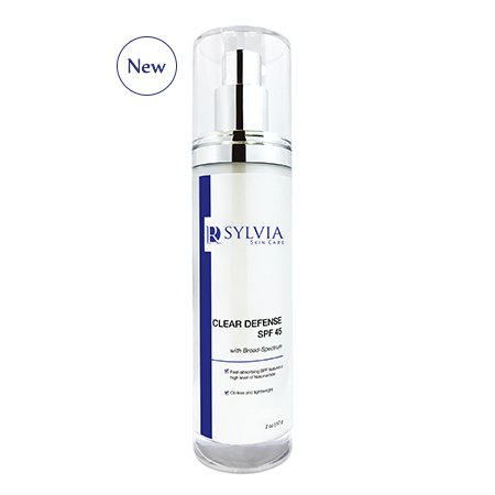 CLEAR DEFENSE SPF 45 WITH BROAD-SPECTRUM