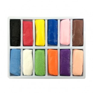 Resin Clay 12 colors
