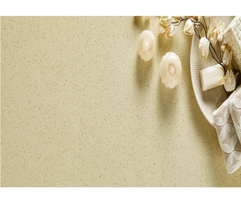 Quartz Stone Crystal Beige Color wholesale