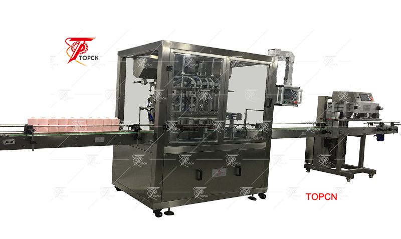 Automatic Shampoo Bottle Filling Capping Machine