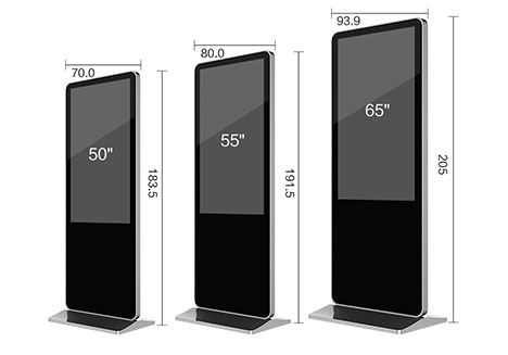 ADVERTISING LCD DISPLAYER Digital Signage supplier