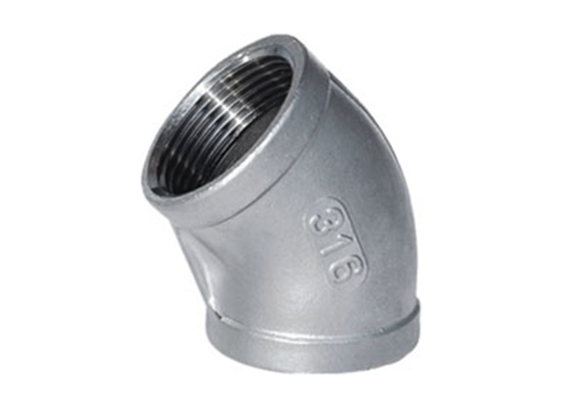45° ELBOW  Stainless Steel Thread Elbow 45°  Elbow 45° for sale 