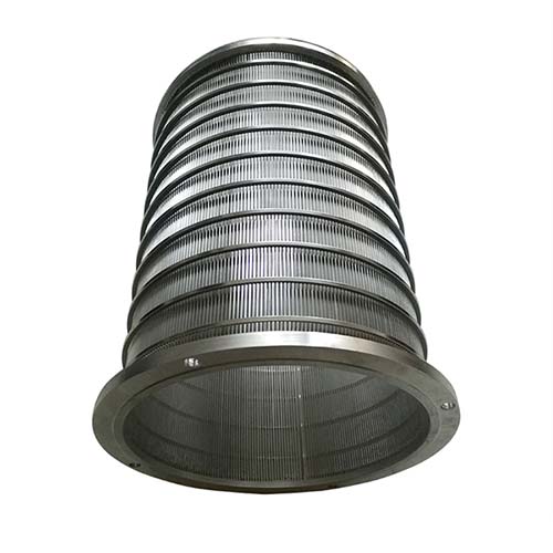 Custom SS304 Stainless Steel Reverse Formed Wedge Wire Cylinder, Wedge Wire Pipe, Tube,  Supplier, Manufacturer