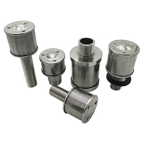 Wedge Wire Single Filter Nozzle with Cover Plate for Liquid Solid Separation