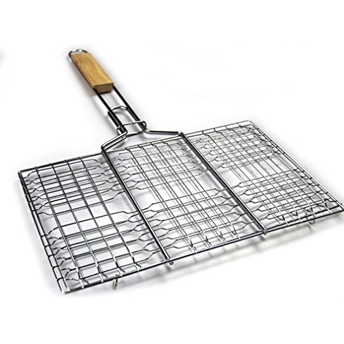 Crimped Barbecue Wire Mesh with Handle