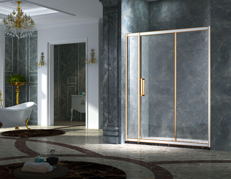 Modern Design Framed Quadrant Shower Enclosure With Sliding Door, AB 2142 – 2