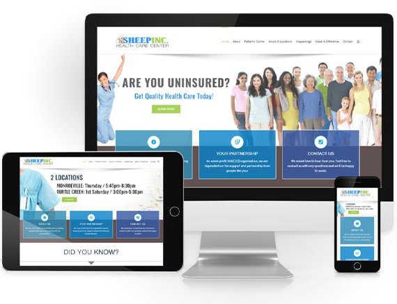 Web design and web development