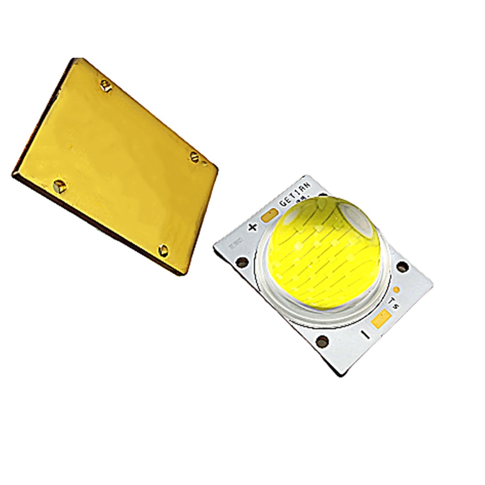 Getian Flip Chip Technology Led Module 100w Cob Led with 120° Lens Flip Chip with lens