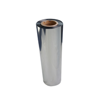High quality 12 mic aluminium pet film roll VMPET for cosmetics packaging