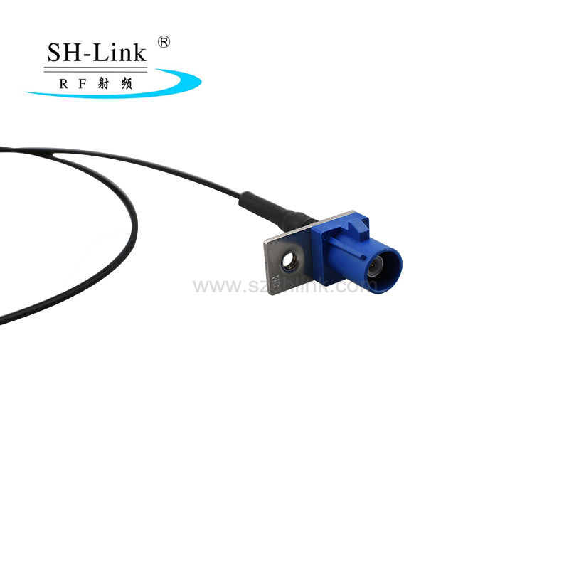  Rf coaxial fakra male C code with 1.13 or 1.37 cable assembly