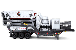 Tire type mobile crushing station Industrial crawler type mobile crusher