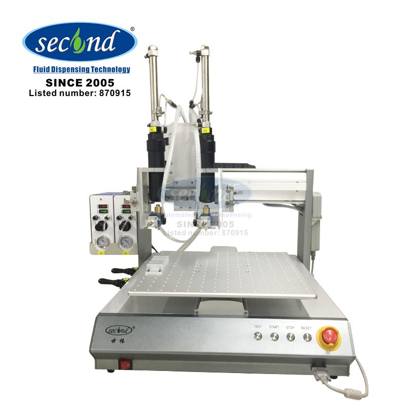 High quality and high performance automatic desktop servo motor glue dispensing robots for epoxy resin