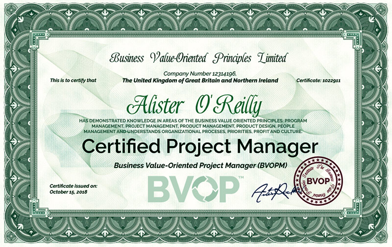 Masters in project management