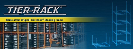 Portable Stacking Racks from Tier-Rack Corporation