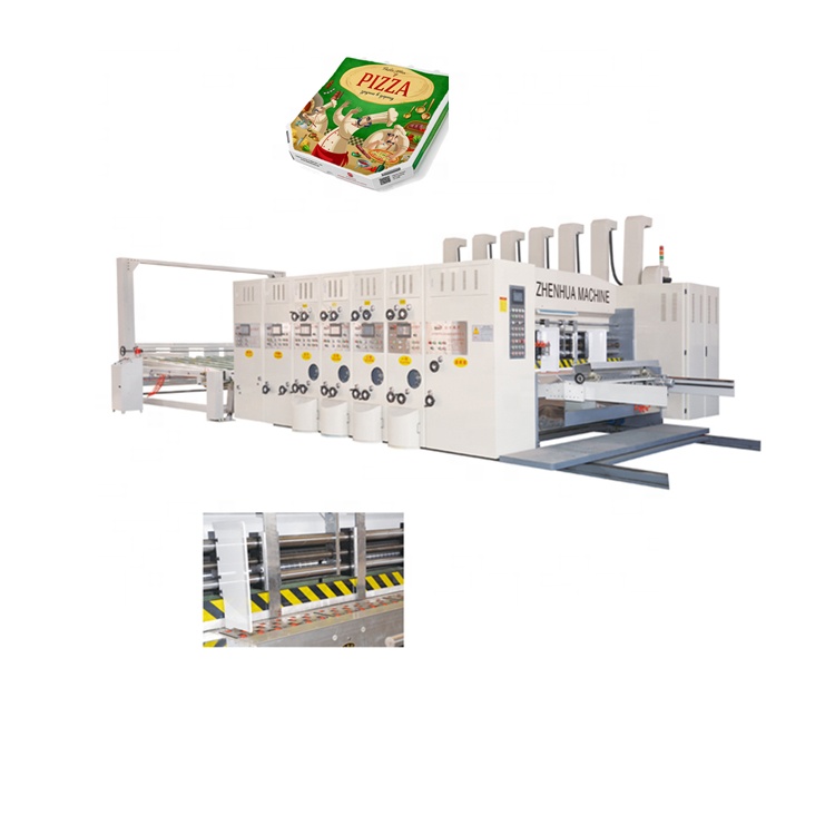 SYKM4215 high speed flexo printing slotting and die cutting machine