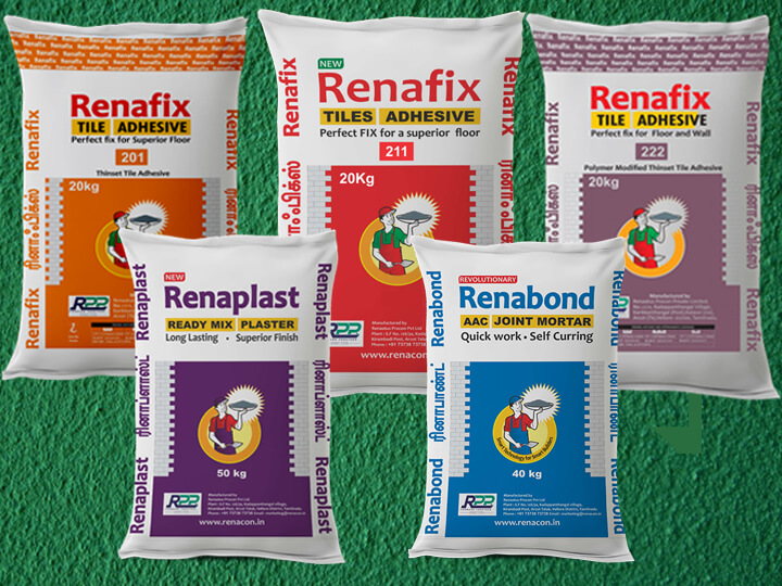 Renafix Tile Adhesive Products