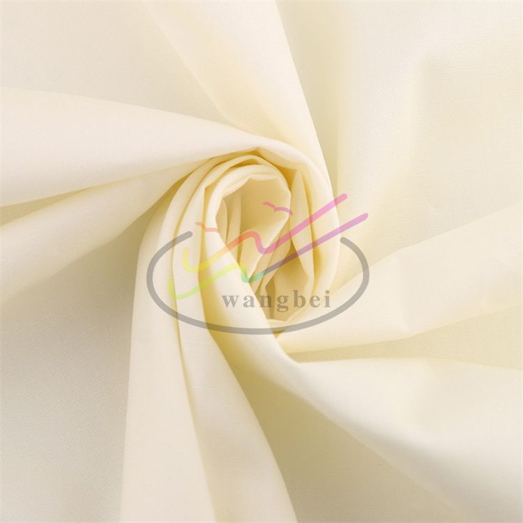 Polyester and cotton school students' shirt fabric