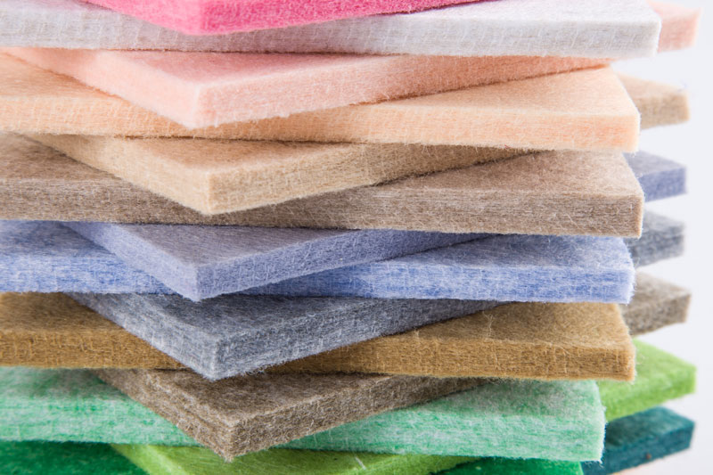 100% polyester insulation sound absorbing acoustic panels