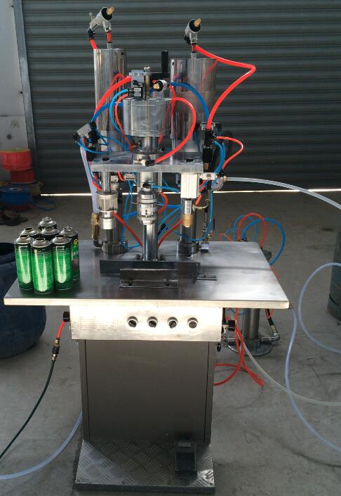 Semi automatic aerosol filling machine
