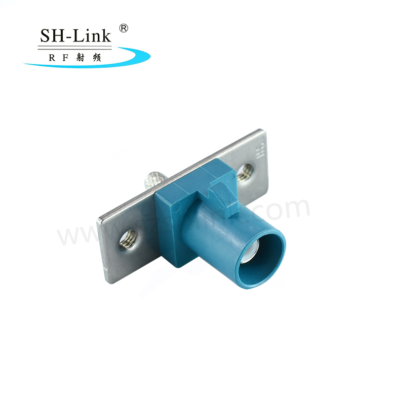  Delock FAKRA Z lug spring pin for soldering 2 prepunched holes SHM.900.0006-4.Z