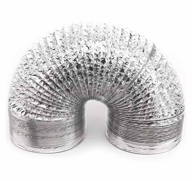 Flexible Aluminum Duct  Aluminum Hose  fire resistant Aluminum Hose