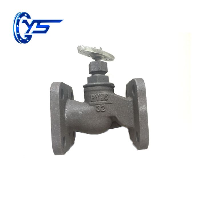 DN 15-200mm Square Flange Globe Valve  globe valve manufacturer 