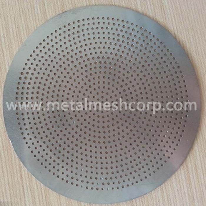 SS304 Perforated Filter Mesh