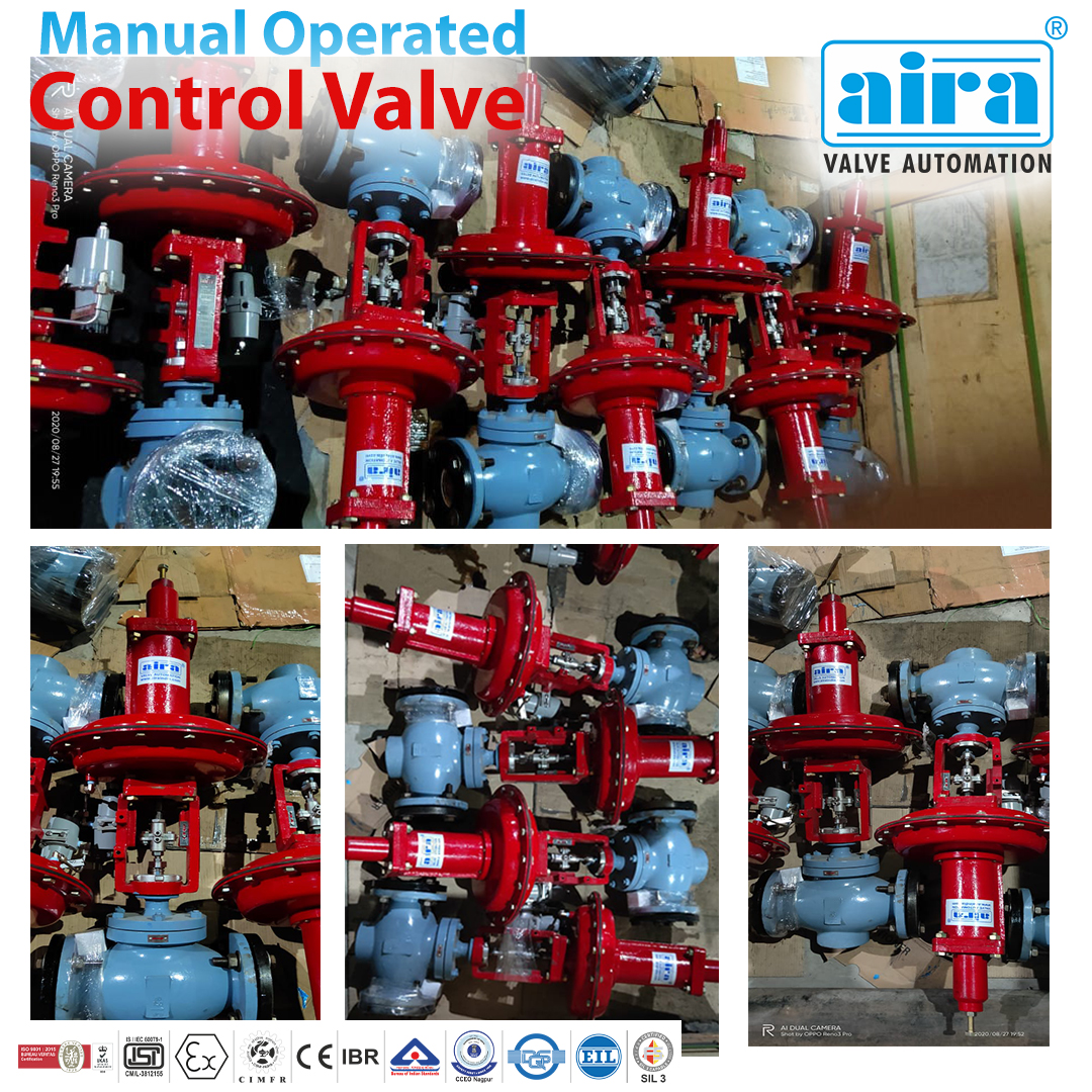 Manully Operated Control valve