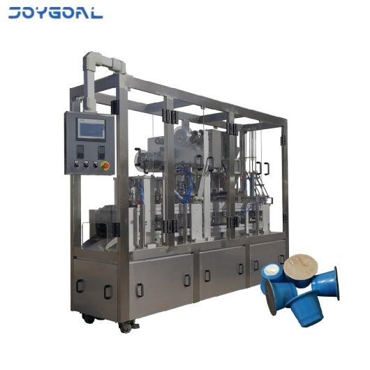 Automatic stand up pouch filling and capping machine