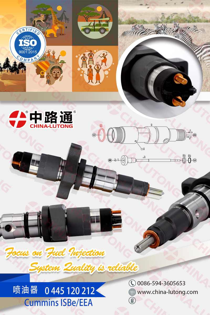common rail system injectors 0 445 120 212 diesel fuel injectors