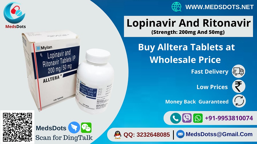 Buy Alltera Tablets Online | Generic Lopinavir And Ritonavir Wholesale Price | Mylan Antiviral Drugs Supplier